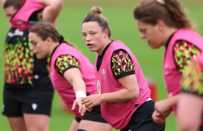 060526 - Wales Women Rugby Training Session - Alisha Joyce during training ahead of the 6 Nations match against Ireland