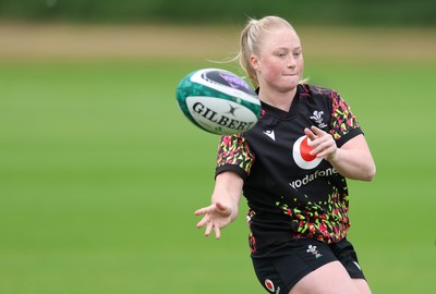 060526 - Wales Women Rugby Training Session - Seren Lockwood during training ahead of the 6 Nations match against Ireland