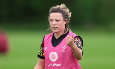 060526 - Wales Women Rugby Training Session - Alisha Joyce during training ahead of the 6 Nations match against Ireland