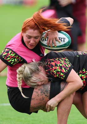 060526 - Wales Women Rugby Training Session - Georgia Evans during training ahead of the 6 Nations match against Ireland