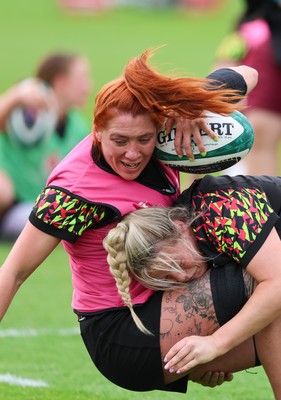 060526 - Wales Women Rugby Training Session - Georgia Evans during training ahead of the 6 Nations match against Ireland