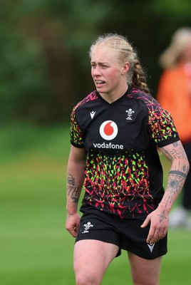 060526 - Wales Women Rugby Training Session - Nikita Prothero during training ahead of the 6 Nations match against Ireland