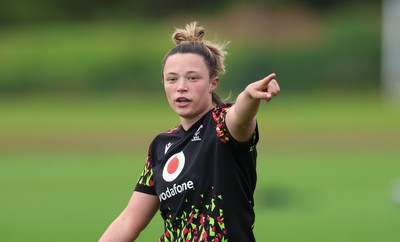 060526 - Wales Women Rugby Training Session - Alisha Joyce during training ahead of the 6 Nations match against Ireland