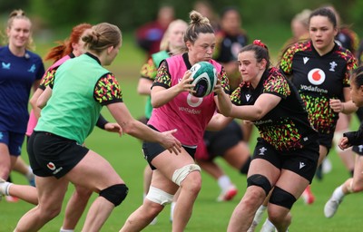 060526 - Wales Women Rugby Training Session - Alisha Joyce during training ahead of the 6 Nations match against Ireland