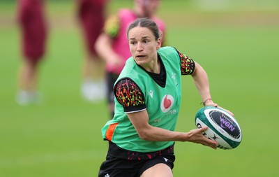 060526 - Wales Women Rugby Training Session - Jasmine Joyce during training ahead of the 6 Nations match against Ireland
