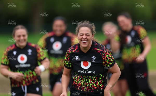 060526 - Wales Women Rugby Training Session - Natalia John during training ahead of the 6 Nations match against Ireland