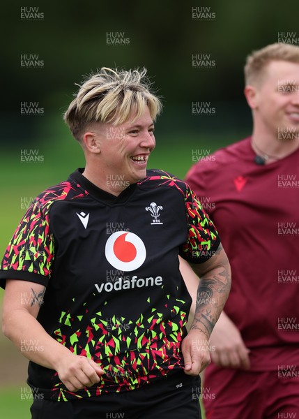 060526 - Wales Women Rugby Training Session - Donna Rose during training ahead of the 6 Nations match against Ireland