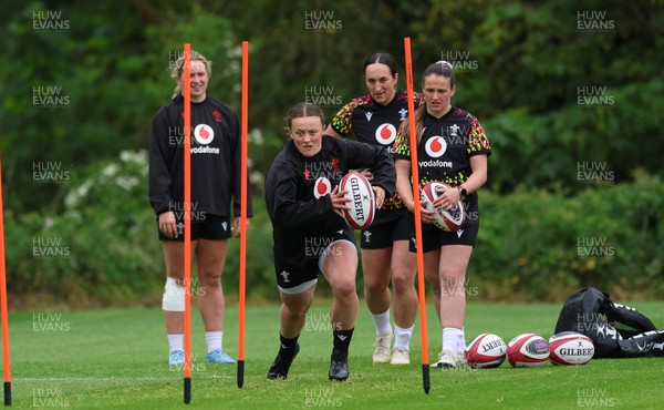060526 - Wales Women Rugby Training Session - Lleucu George during training ahead of the 6 Nations match against Ireland