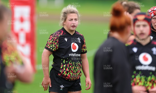 060526 - Wales Women Rugby Training Session - Molly Reardon during training ahead of the 6 Nations match against Ireland