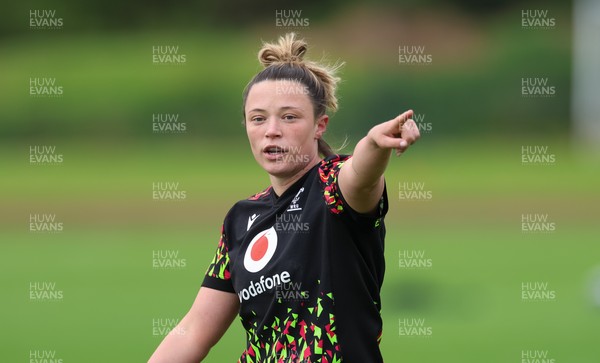 060526 - Wales Women Rugby Training Session - Alisha Joyce during training ahead of the 6 Nations match against Ireland