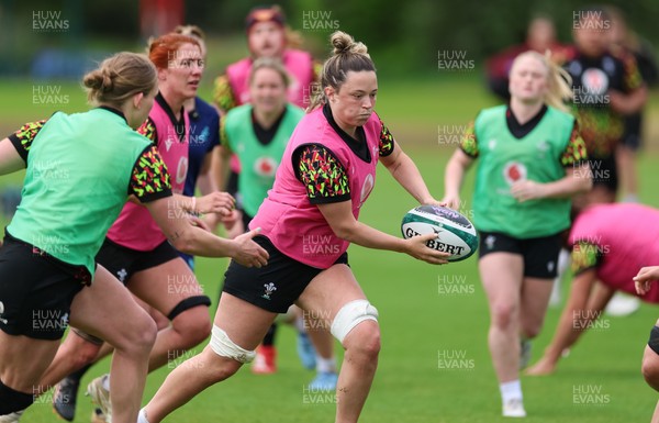 060526 - Wales Women Rugby Training Session - Alisha Joyce during training ahead of the 6 Nations match against Ireland