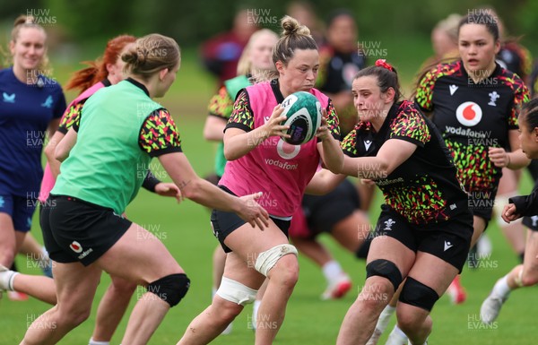 060526 - Wales Women Rugby Training Session - Alisha Joyce during training ahead of the 6 Nations match against Ireland