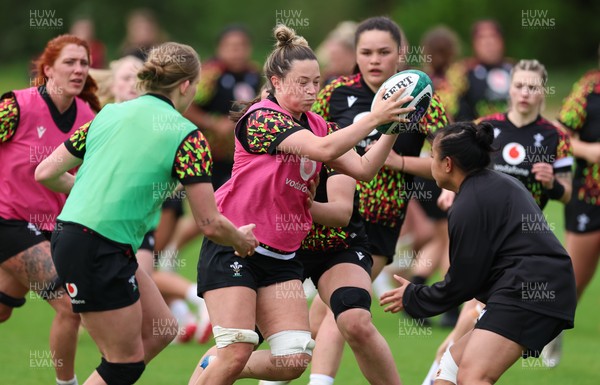 060526 - Wales Women Rugby Training Session - Alisha Joyce during training ahead of the 6 Nations match against Ireland