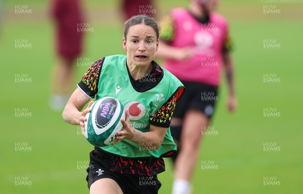060526 - Wales Women Rugby Training Session - Jasmine Joyce during training ahead of the 6 Nations match against Ireland