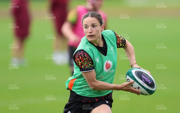 060526 - Wales Women Rugby Training Session - Jasmine Joyce during training ahead of the 6 Nations match against Ireland