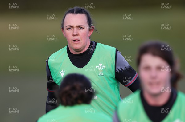 070323 - Wales Women Rugby Training Session - Charlie Munday during training session