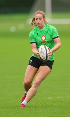 071026 Wales Women Rugby Training - Lisa Neumann during a rugby training session ahead of the WXV matches in Japan