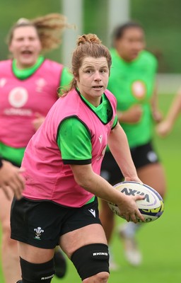 071026 Wales Women Rugby Training - Kate Williams during a rugby training session ahead of the WXV matches in Japan