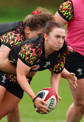 140426 - Wales Women Rugby Training - Sian Jones during a rugby training session ahead of the Women’s 6 Nations match against France