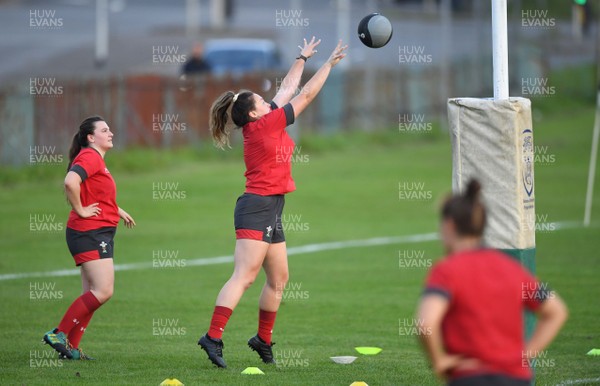 140920 - Wales Women Rugby Training - Natalia John during training