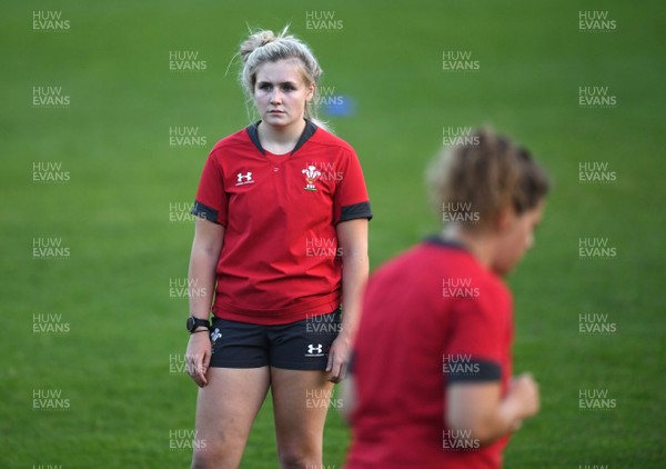 140920 - Wales Women Rugby Training - Alex Callender during training
