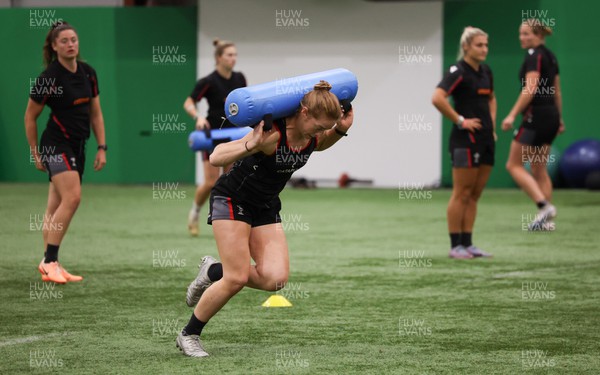 140923 - Wales Women Rugby Training Session - Lisa Neumann during training session