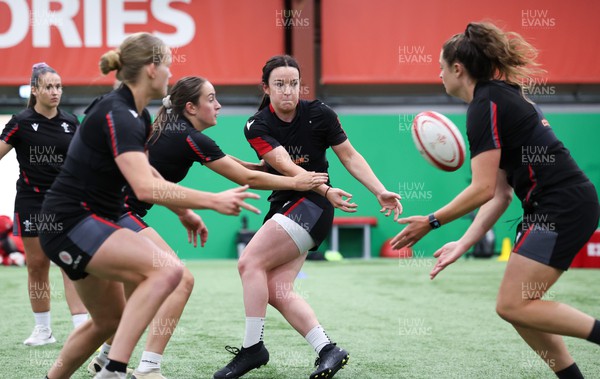 140923 - Wales Women Rugby Training Session - Sian Jones during training session