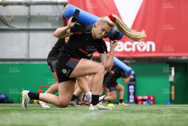 140923 - Wales Women Rugby Training Session -Hannah Jones during training session