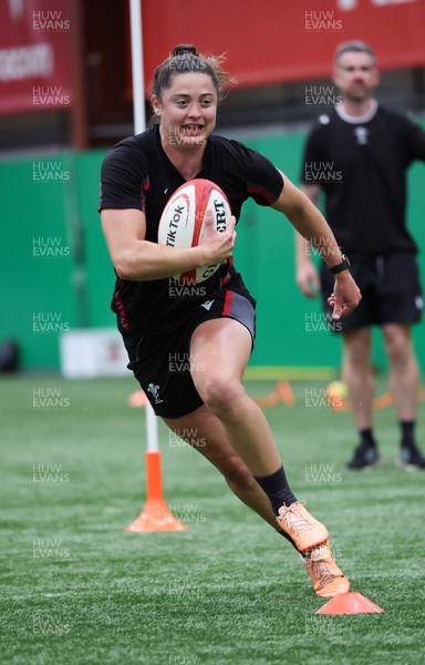 140923 - Wales Women Rugby Training Session - Robyn Wilkins during training session