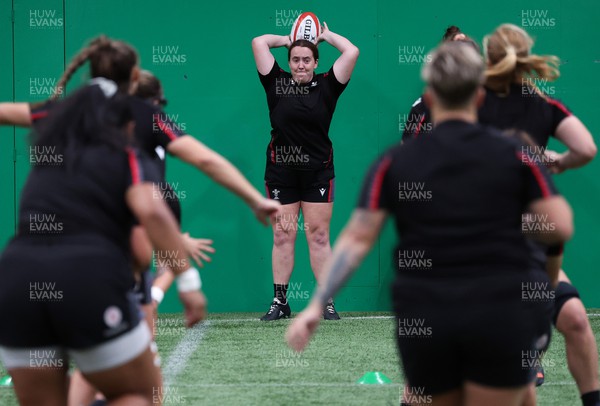 140923 - Wales Women Rugby Training Session - Rosie Carr during training session