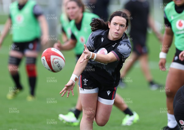 140923 - Wales Women Rugby Training Session - Sian Jones during training session