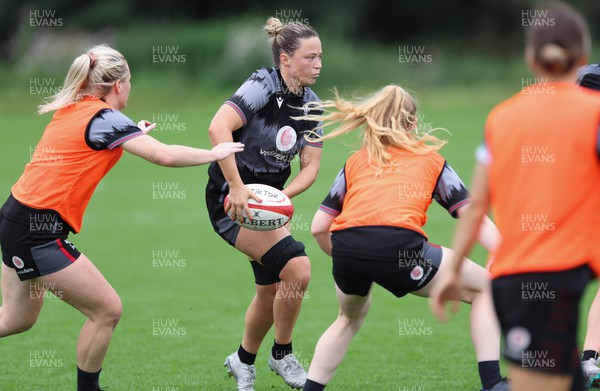 140923 - Wales Women Rugby Training Session - Alisha Butchers during training session