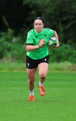 140926 Wales Women Rugby Training Session - Sian Jones during a rugby training session ahead of the WXV matches against South Africa and USA