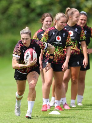150626 - Wales Women Rugby Training Session - Keira Bevan during a training session ahead of the match against The Barbarians at the Allianz Stadium