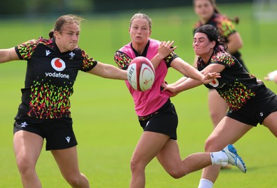 150626 - Wales Women Rugby Training Session - Amy Williams during a training session ahead of the match against The Barbarians at the Allianz Stadium