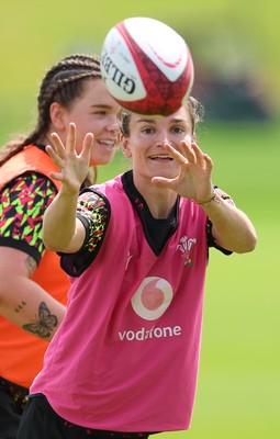 150626 - Wales Women Rugby Training Session - Jasmine Joyce during a training session ahead of the match against The Barbarians at the Allianz Stadium