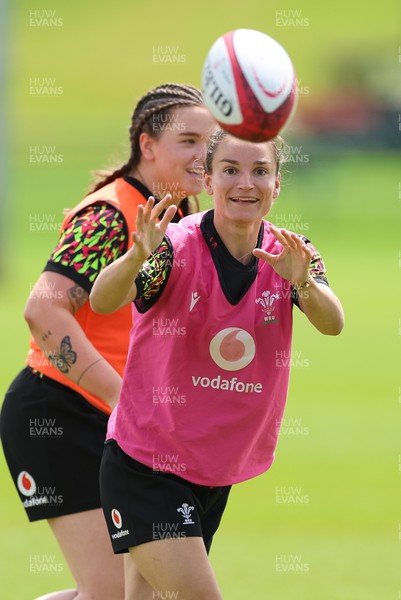 150626 - Wales Women Rugby Training Session - Jasmine Joyce during a training session ahead of the match against The Barbarians at the Allianz Stadium
