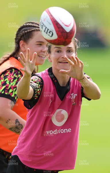 150626 - Wales Women Rugby Training Session - Jasmine Joyce during a training session ahead of the match against The Barbarians at the Allianz Stadium