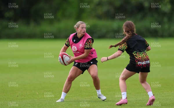 150626 - Wales Women Rugby Training Session - Amy Williams during a training session ahead of the match against The Barbarians at the Allianz Stadium