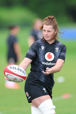 150725 - Wales Women Rugby training - Kate Williams during a training session ahead of their two match tour against Australia