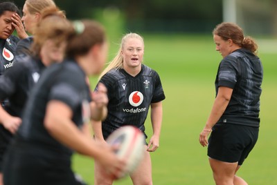 150725 - Wales Women Rugby training - Seren Lockwood during a training session ahead of their two match tour against Australia