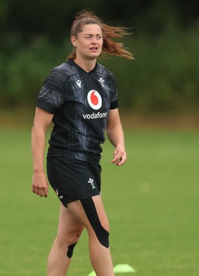 150725 - Wales Women Rugby training - Robyn Wilkins during a training session ahead of their two match tour against Australia