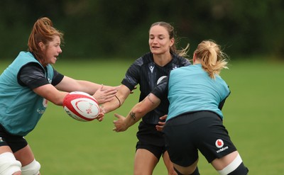 150725 - Wales Women Rugby training - Jasmine Joyce during a training session ahead of their two match tour against Australia