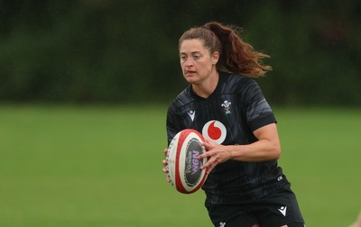 150725 - Wales Women Rugby training - Robyn Wilkins during a training session ahead of their two match tour against Australia