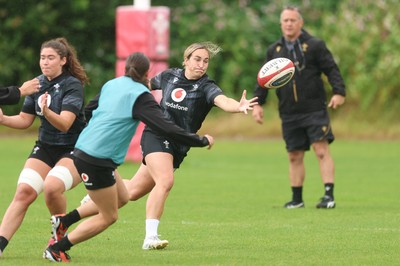 150725 - Wales Women Rugby training - Courtney Keight during a training session ahead of their two match tour against Australia
