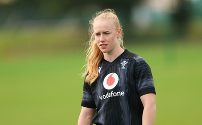 150725 - Wales Women Rugby training - Catherine Richards during a ttraining session ahead of their two match tour against Australia   