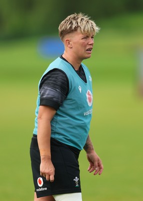 150725 - Wales Women Rugby training - Donna Rose during a training session ahead of their two match tour against Australia   