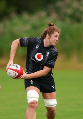 150725 - Wales Women Rugby training - Kate Williams during a training session ahead of their two match tour against Australia   