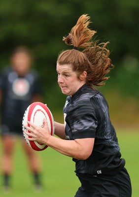 150725 - Wales Women Rugby training - Kate Williams during a training session ahead of their two match tour against Australia   