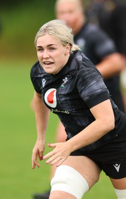 150725 - Wales Women Rugby training - Alex Callender during a training session ahead of their two match tour against Australia